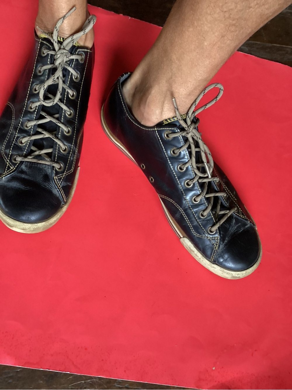 39 ER Pro-Ked leather sneakers